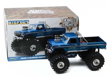 13541 Kings of Crunch - Bigfoot #1 - 1974 Ford F-250 Monster Truck with 66-Inch Tires 1:18